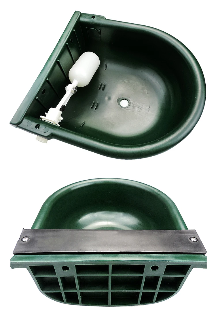 Factory Price Animal Water Feeding Tools Plastic Cattle Water Trough