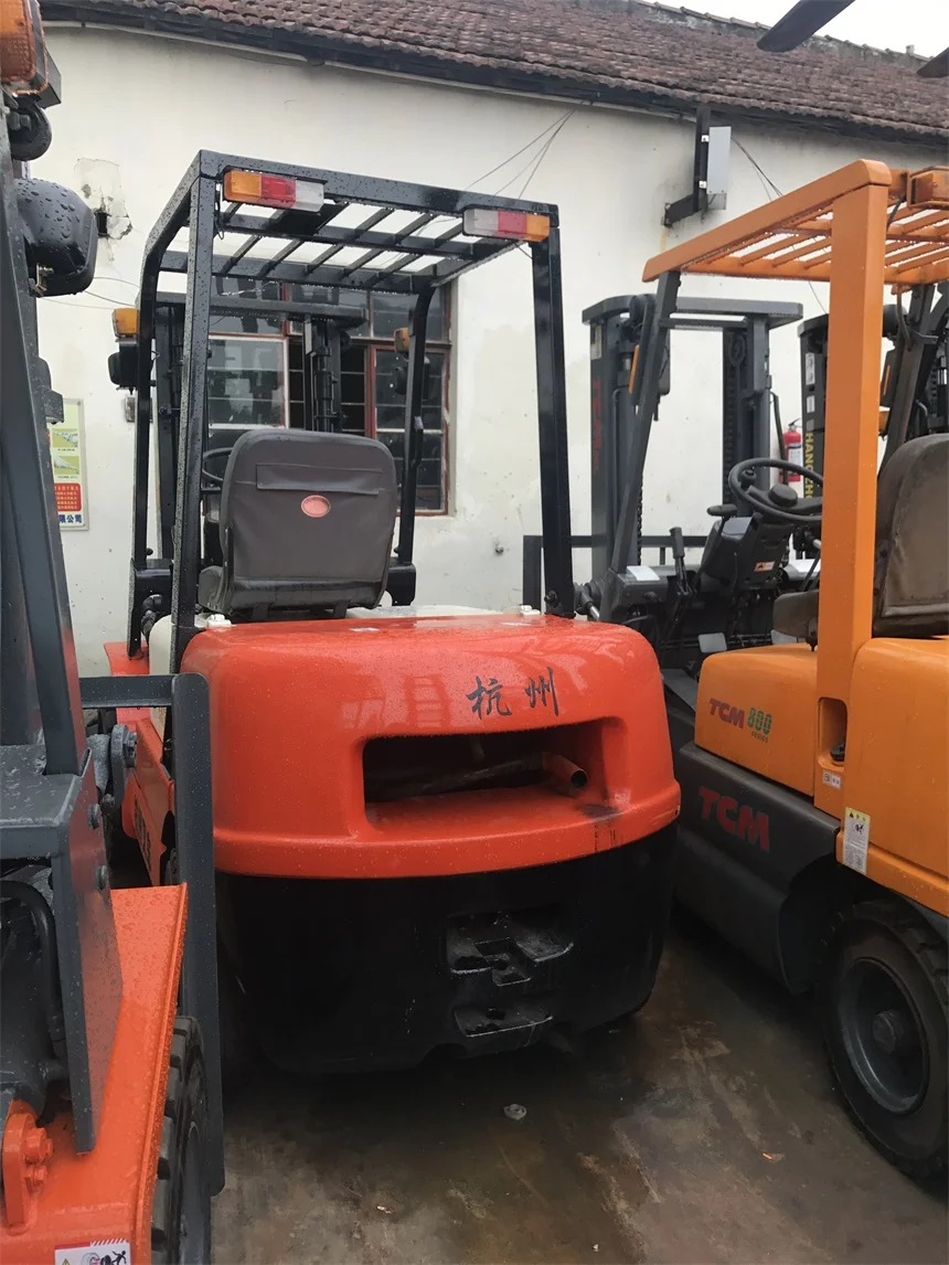 Hangzhou / Hangcha 3.5ton Second Hand Forklift CPCD35 Diesel Operated
