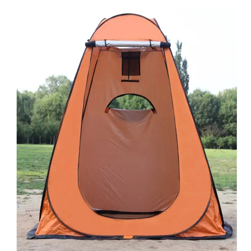 Outdoor Camping Shower Tent Toilet Tent Shower Portable Shower Bag Combo Set