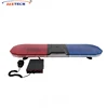 Red Blue Police Lightbar Warning Led Strobe Lightbar With 100W Speaker
