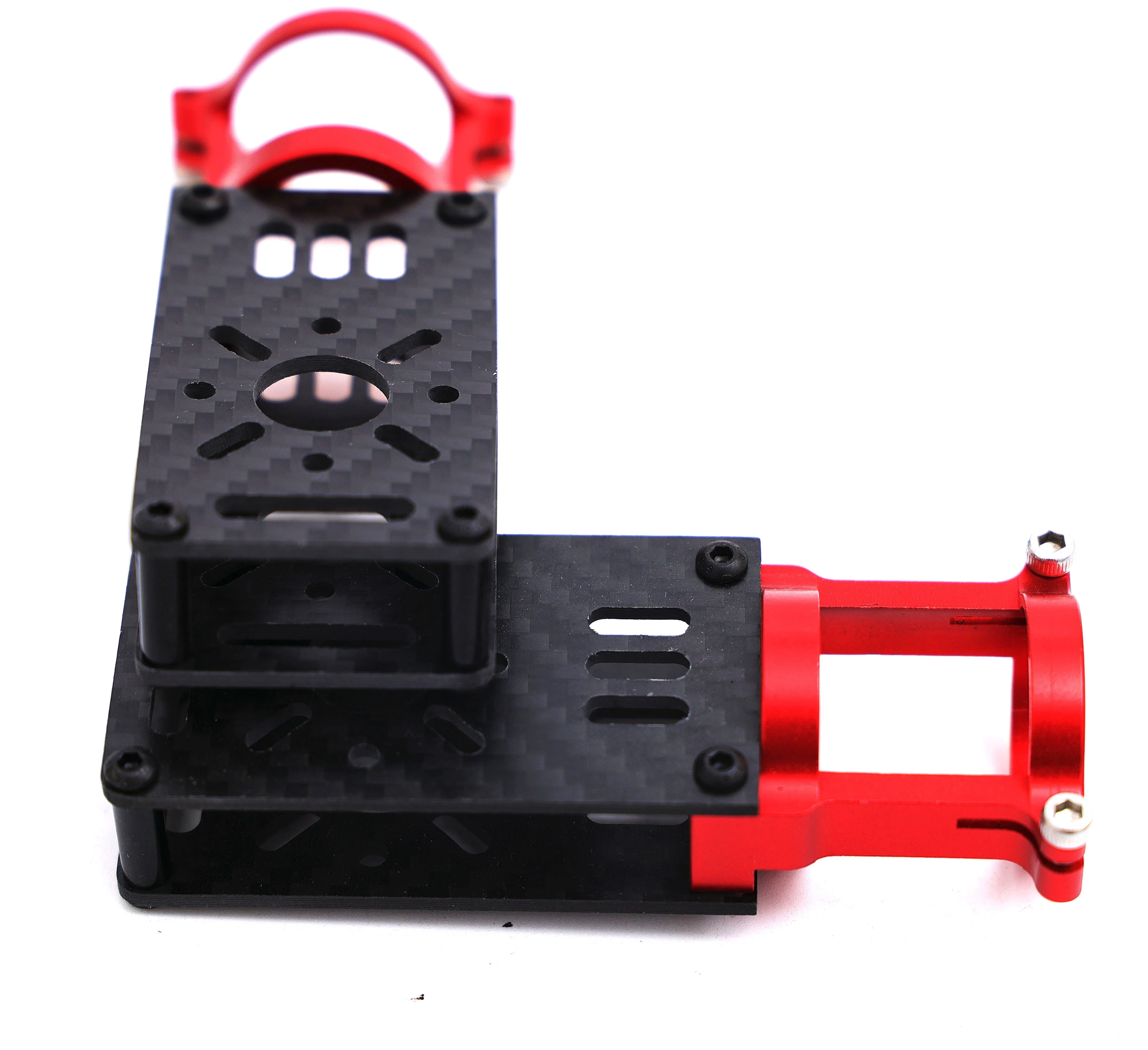 25MM Folding Frame Drone Motor Base Assembly Carbon Fiber Board Multi-Axis Aerial Photography Frame Motor Fixed Mount factory