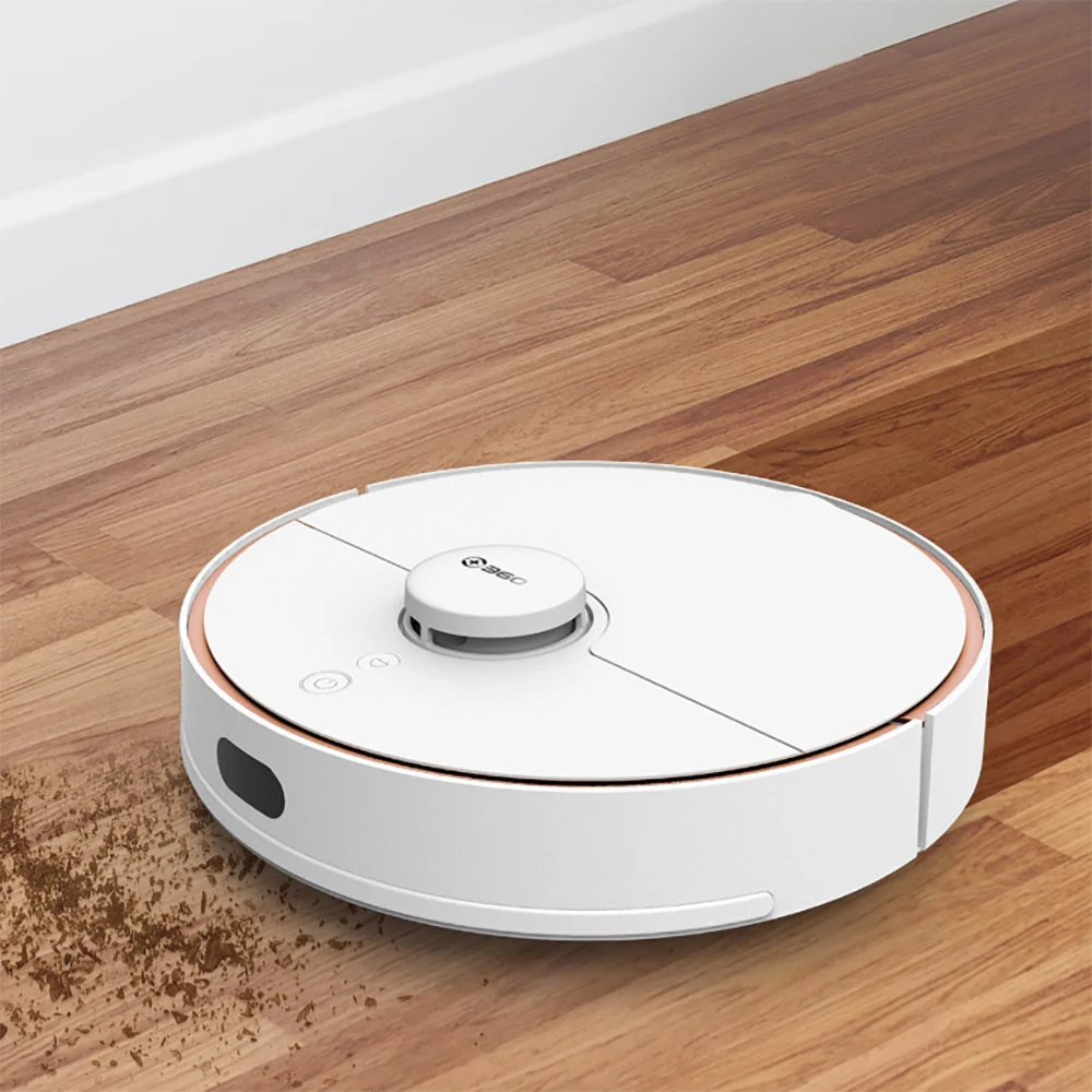 Global Version 360 S7 Home Aspirator Dust Collector 2000Pa Laser Navigation Ultra-Quiet Mooping & Sweeping Robot Vacuum Cleaner