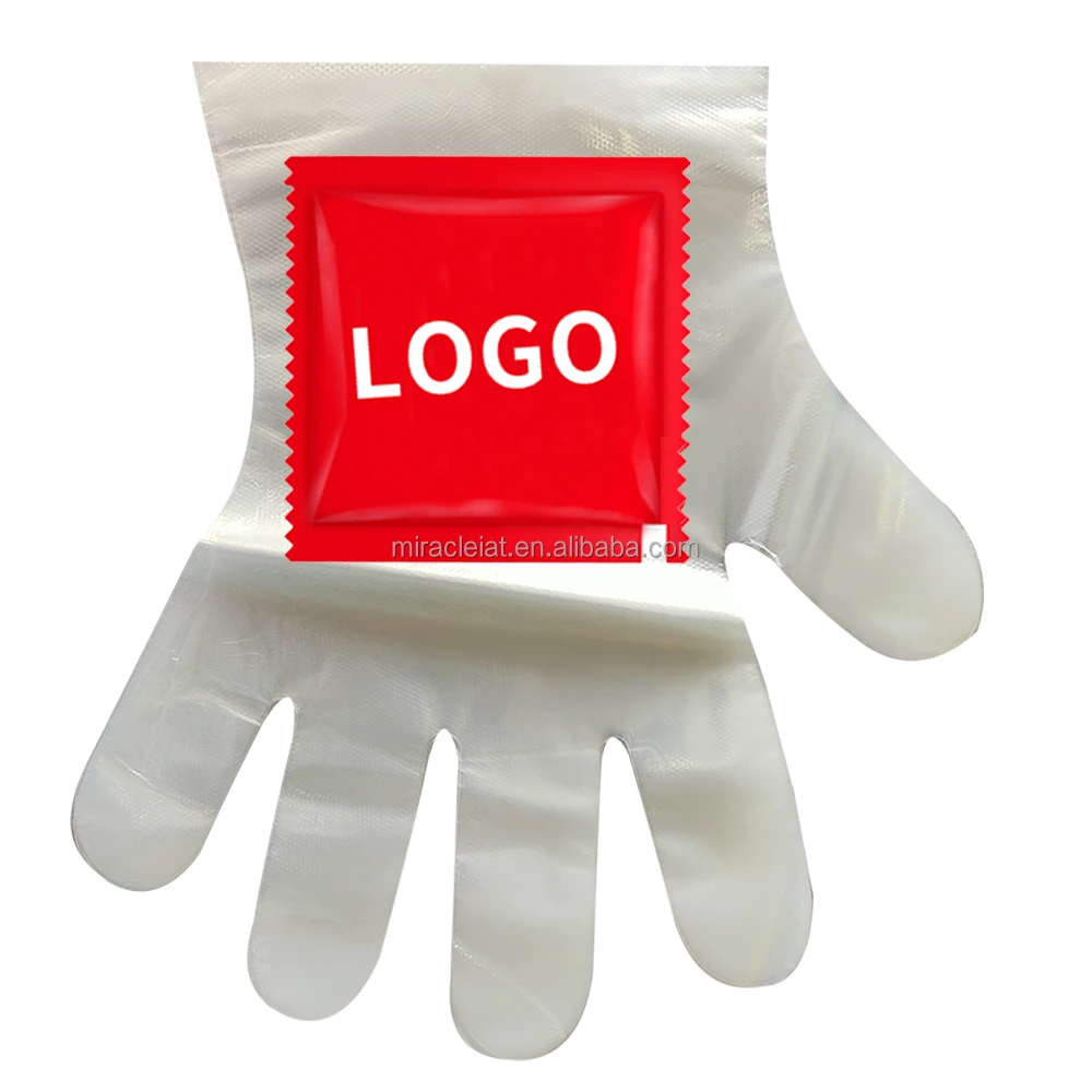 Pe Glove Individually Wrapped Gloves Transparent Plastic Manufacturer