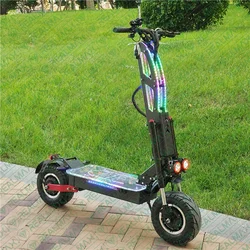 Biggest powerful 2 wheel smart electric Scooter Skate Board adult foldable 150km scooter electric with seat