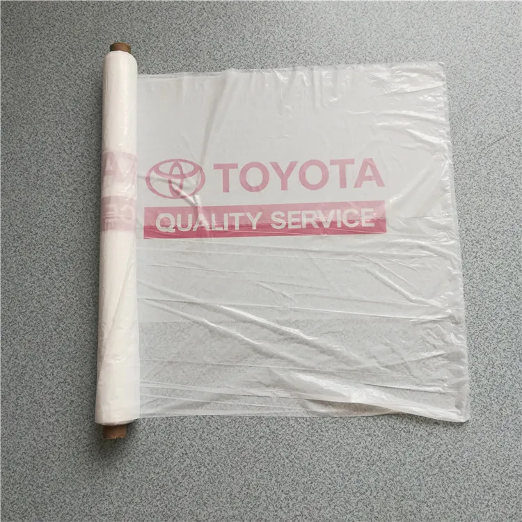 White pe disposable waterproof car seat cover