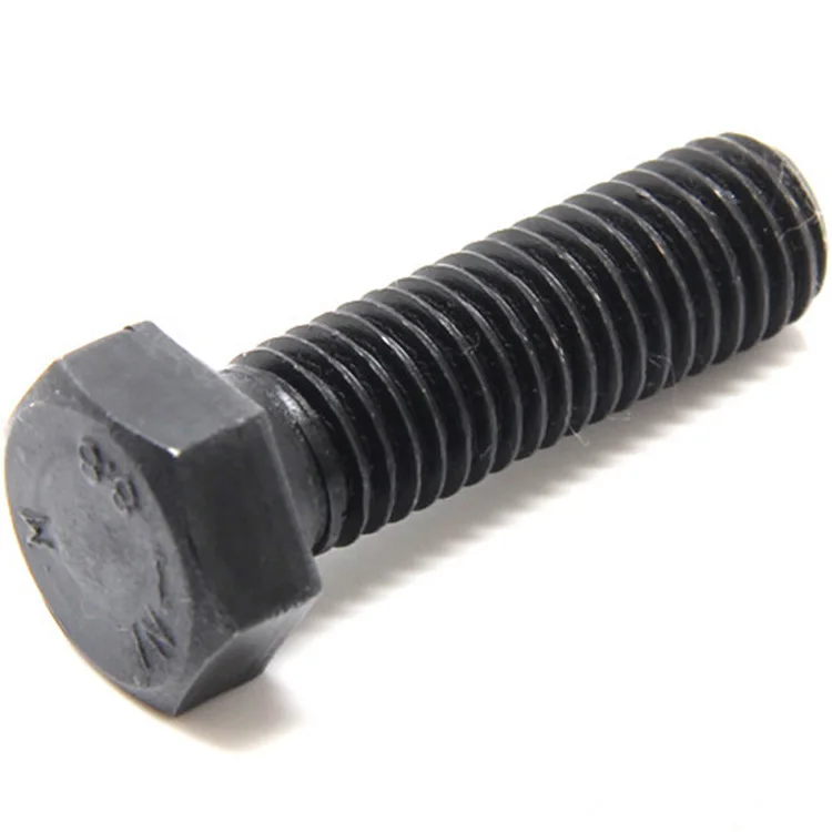 Grade 12.9 Black Oxide Finished Full Thread Hex Bolt Din933 - Buy ...