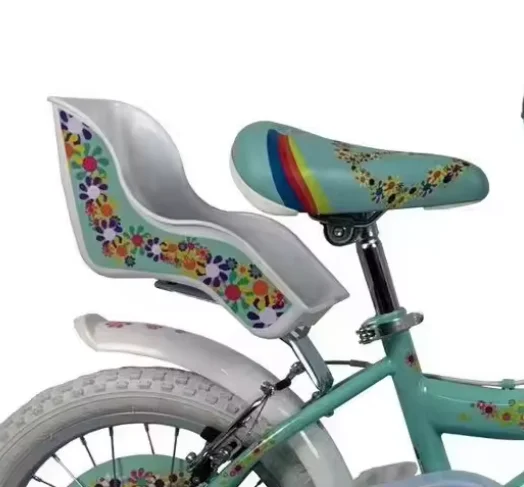 product velo enfant  childrens 16 inch new design bicycle with steel fork ordinary pedal and plastic basket kids style-4