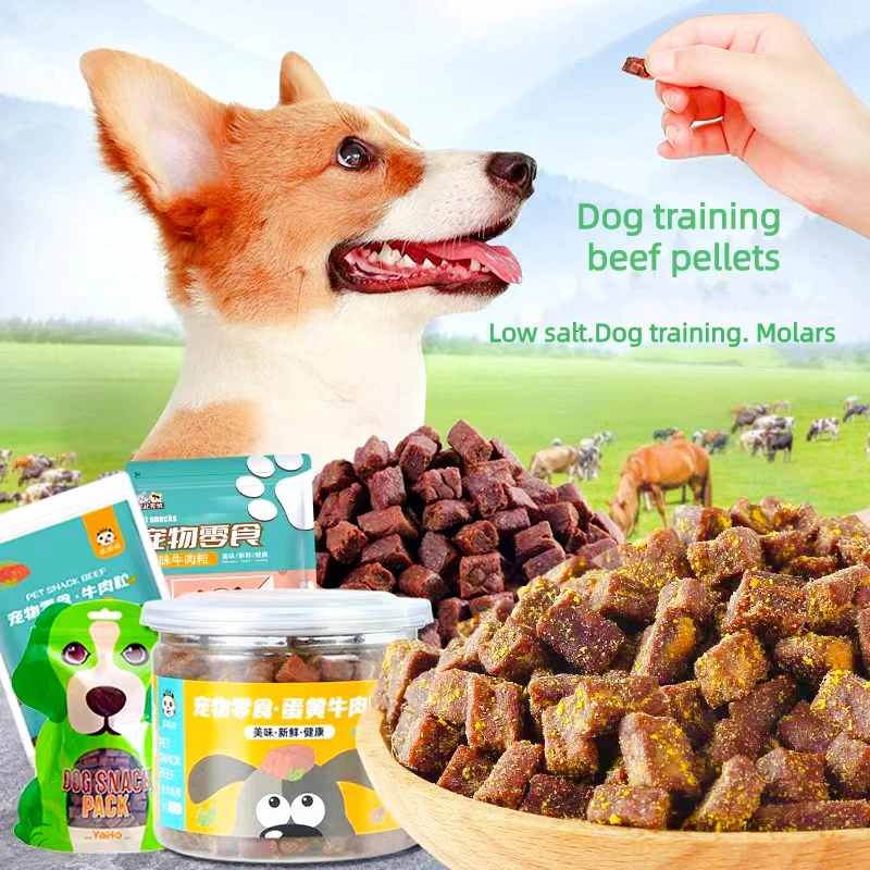 Dog Treats Beef Pellets Puppies Small Dog Golden Retriever Teddy