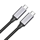 在庫高速アルミ合金シェル 2 メートル急速充電 usb 3.1 タイプ c ケーブル GEN1 4 18K