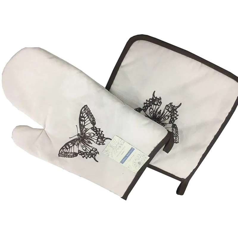 Cotton Heat Resistant Slip Resistant Silicone Bakery Kitchen And