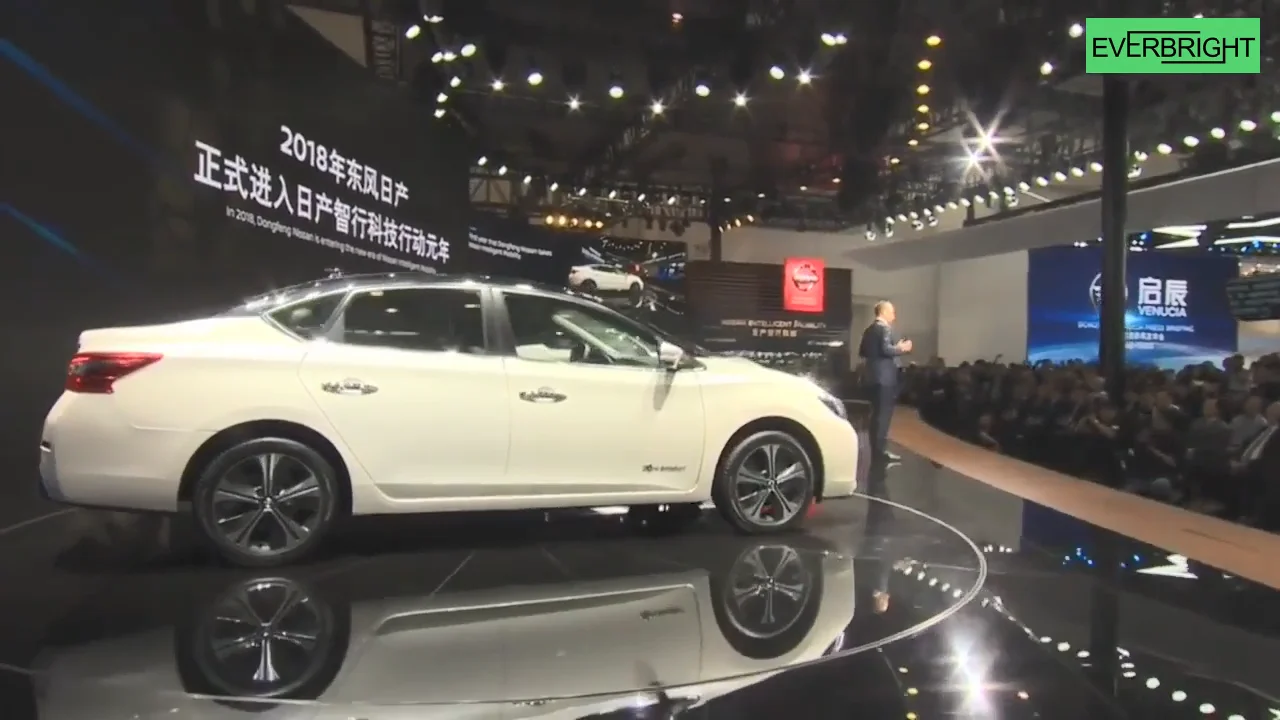 High Speed Electric Car Everbright Electric Vehicle With Airbags And