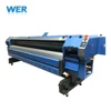 Popular 3.2m WER k3204 solvent printer to print big poster for outdoor advertising, 3.2m large format digital solvent printer