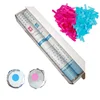 New Arrivals Biodegradable Gender Reveal Kit with 1Pink 1Blue Confetti Cannon as Baby Shower Theme Party Decoration Set Supplies