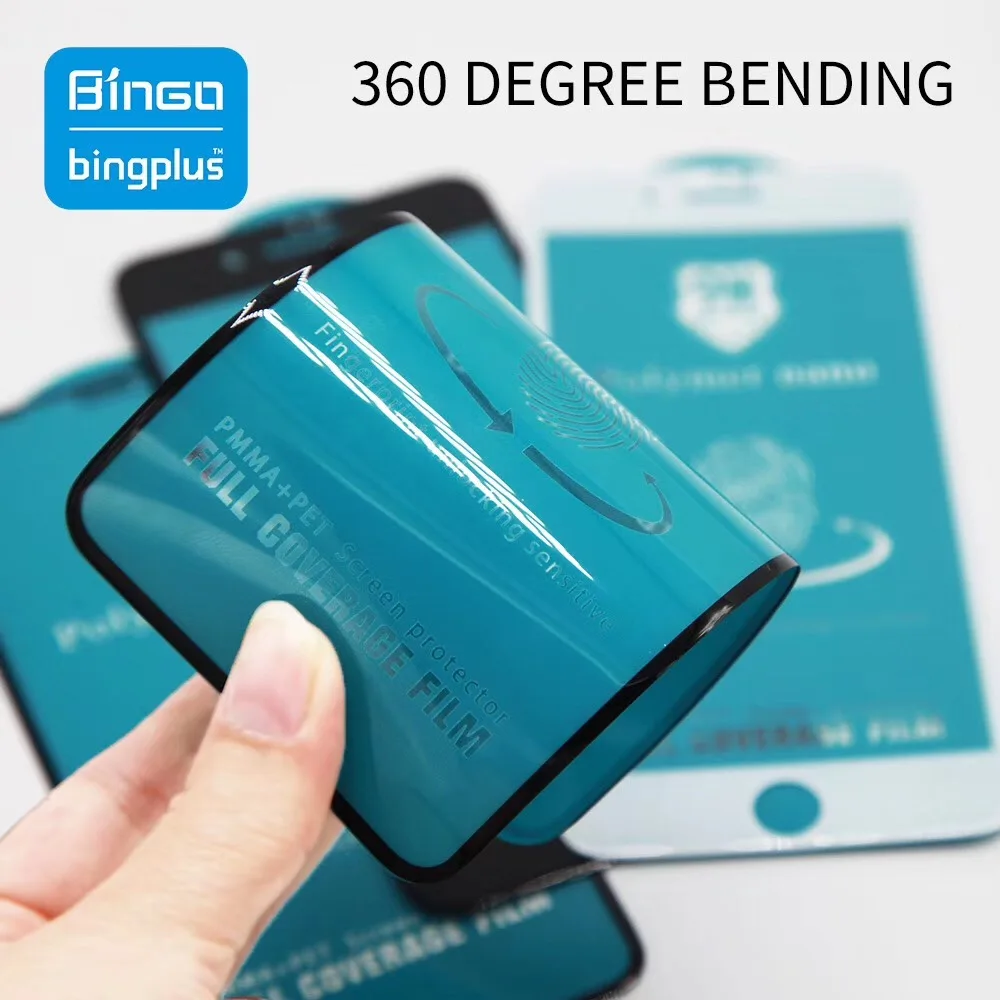 Full Glue Full Cover Polymer Nano 3d Ceramic Screen Protector Tempered