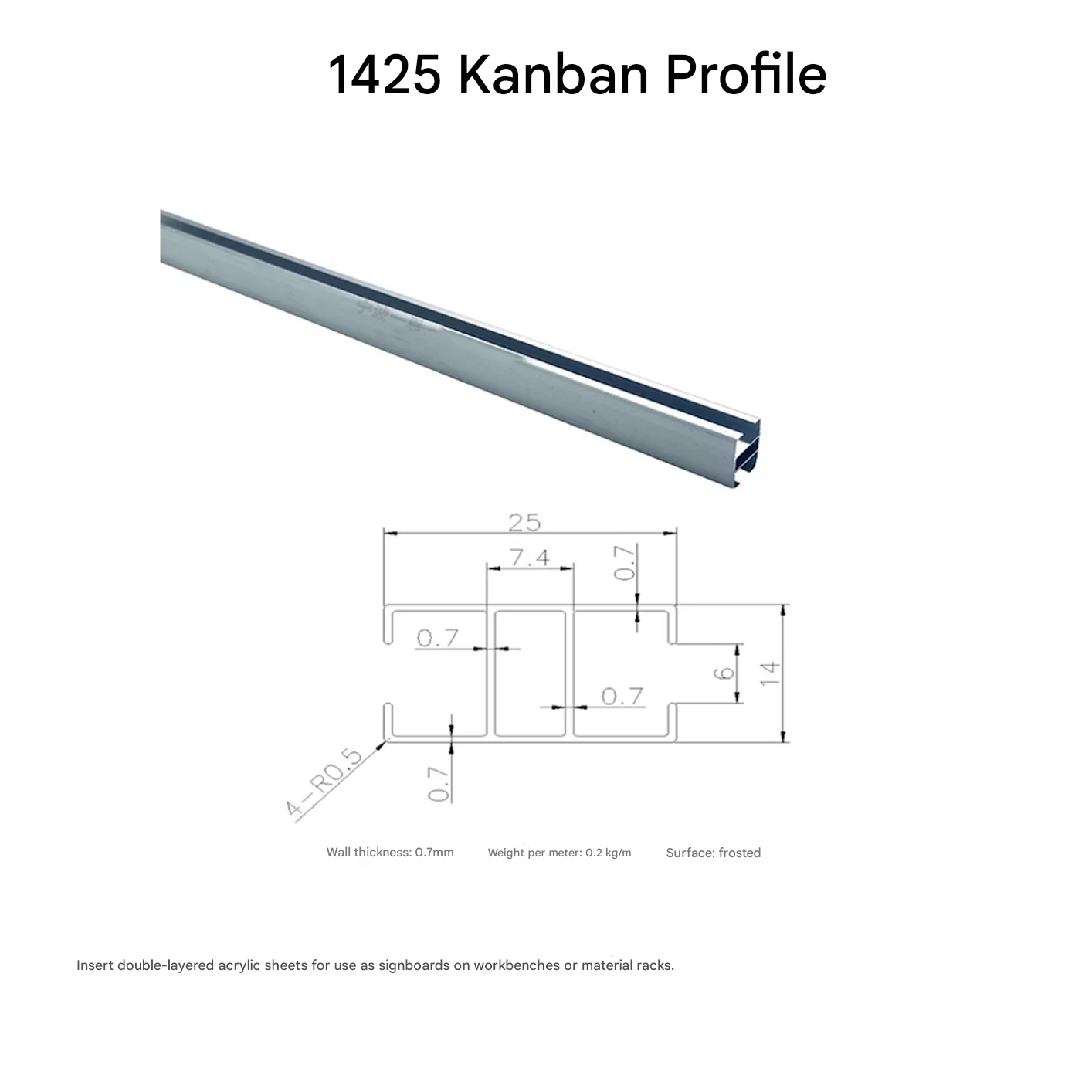 wire rod lean tube h type 1000 series aluminum alloy accessories connector joint operation guide sop-12