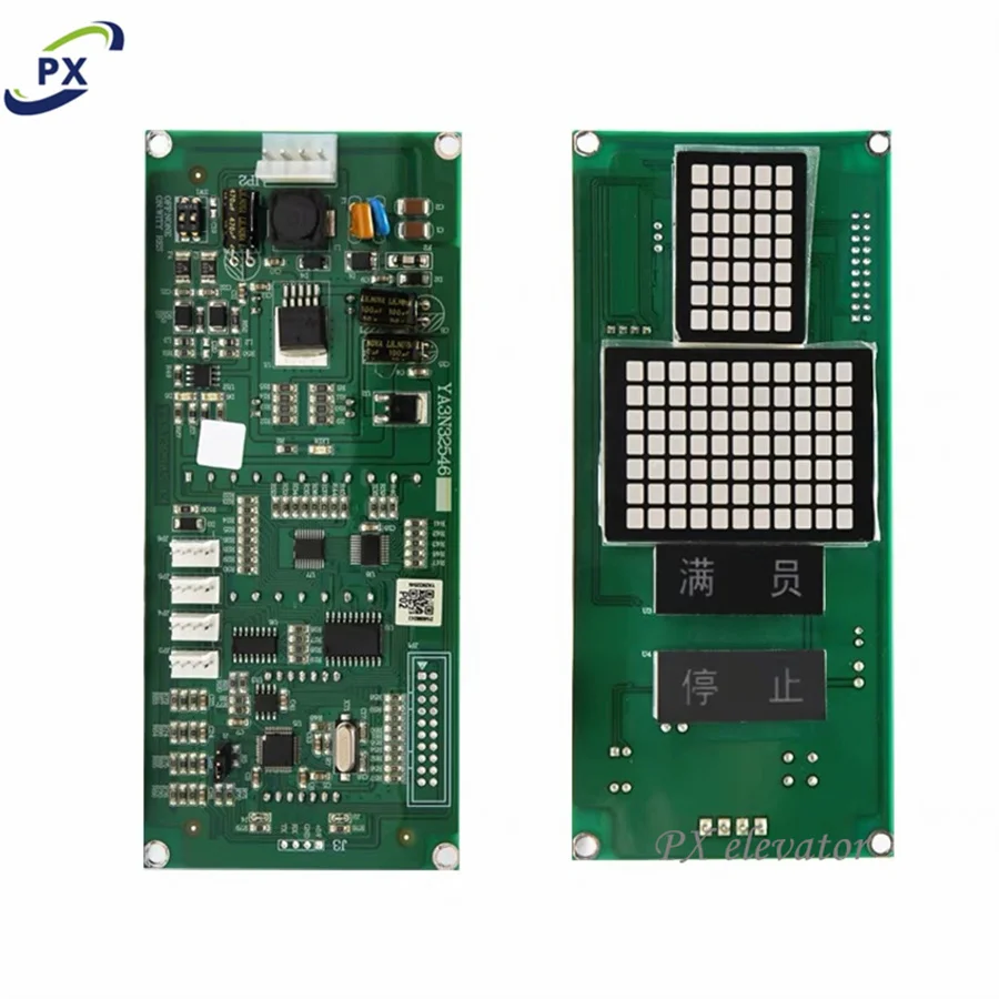 Ya3n32546 Elevator Display Pcb Board Elevator Cop Hop Lop Call Display ...