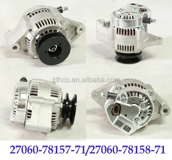Practical 12v Car Alternator 2e/4e/1n For Toyota Corolla/starlet