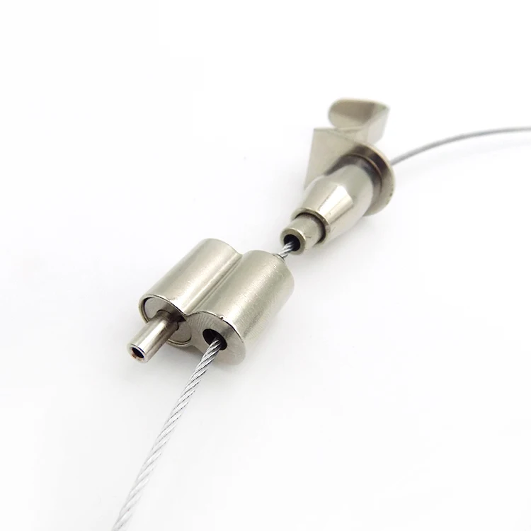 1.5mm picture frame hanging system suspended steel wire hanging steel wire rope for picture rail hanging