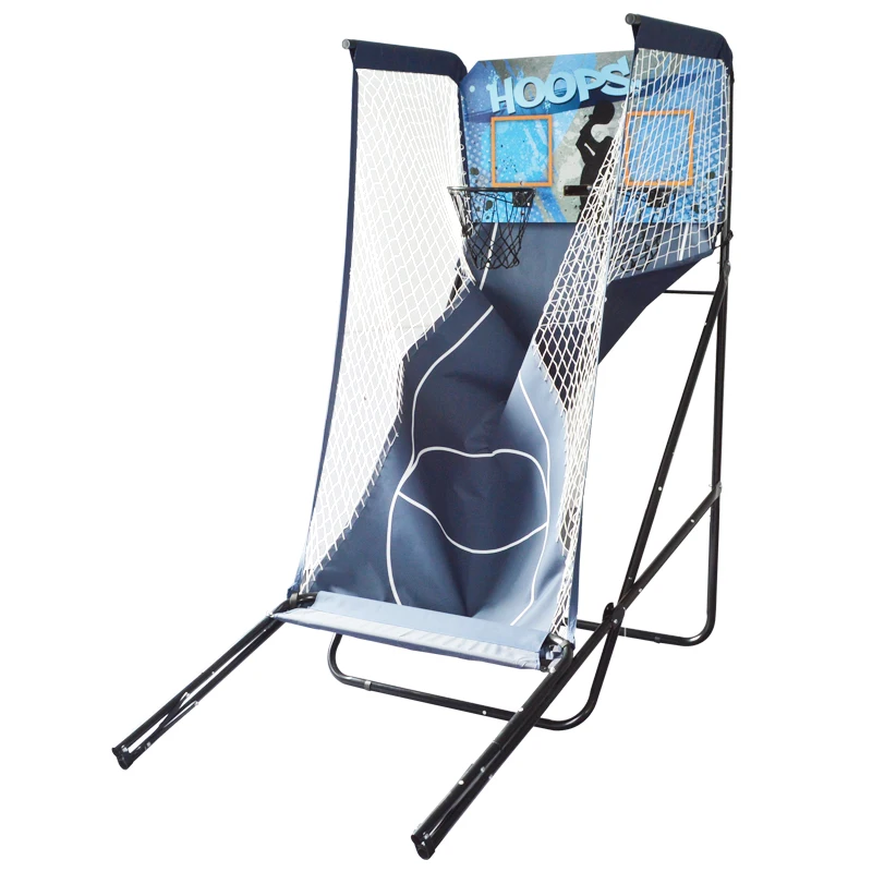 Double Shot Deluxe Indoor Basketball Hoop Arcade Game Easy Fold