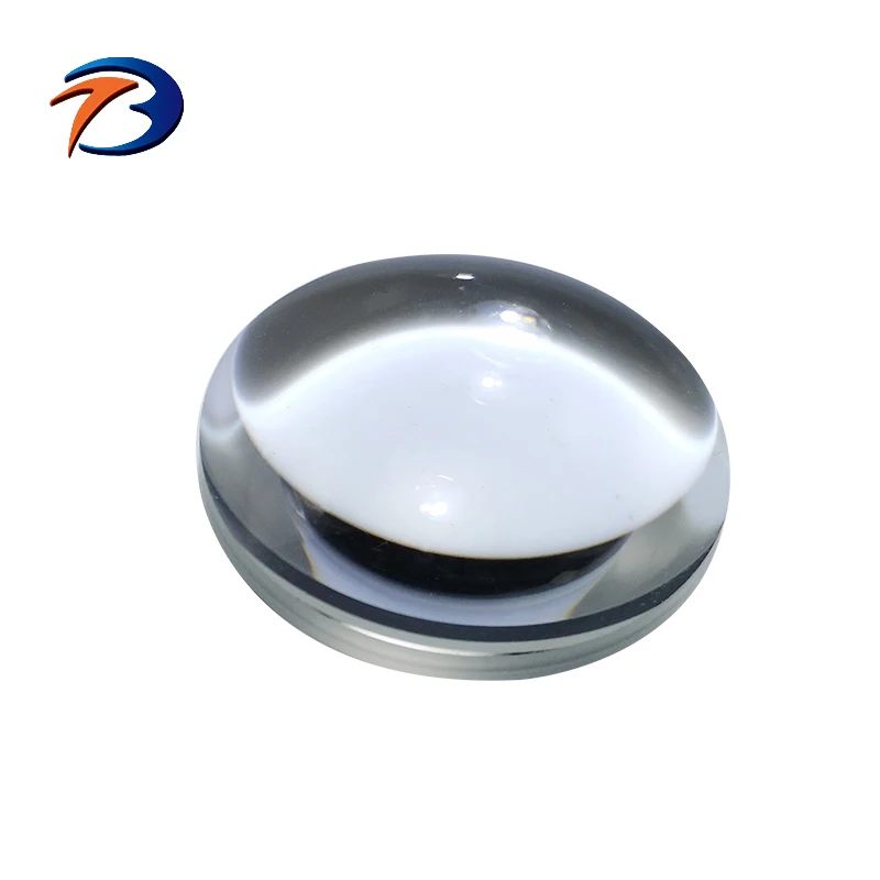 Optical fused silica quartz biconvex lens ir laser glass double convex lens