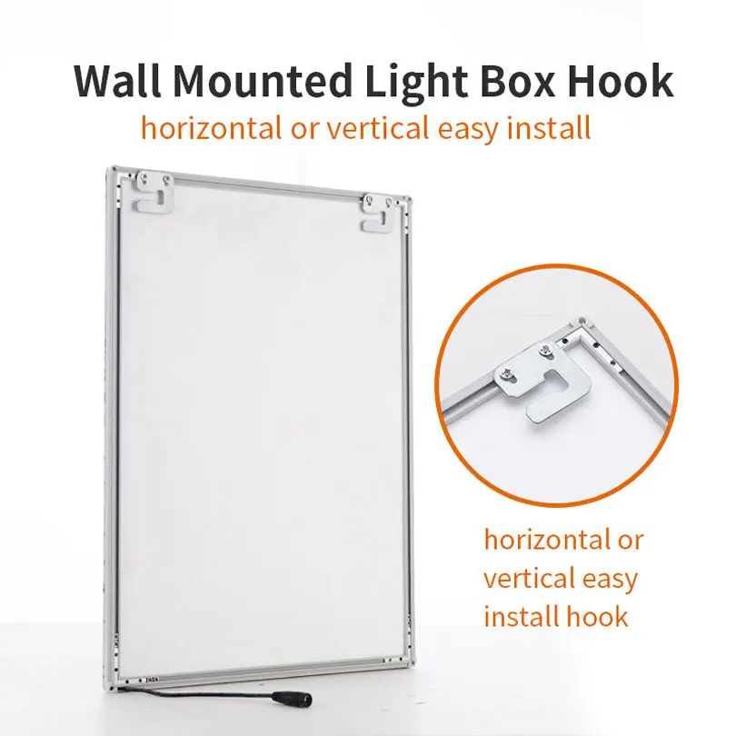 A1-A4 Wall Mounted LED LIGHT BOX - Customizable Poster Frame