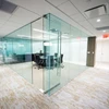 Colored security float glass toughened laminated glass for building