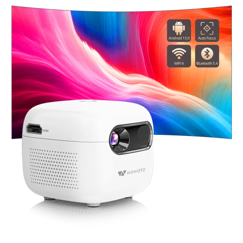 Mini Q8 Pico Projector - Portable Bluetooth & WIFI, 720P