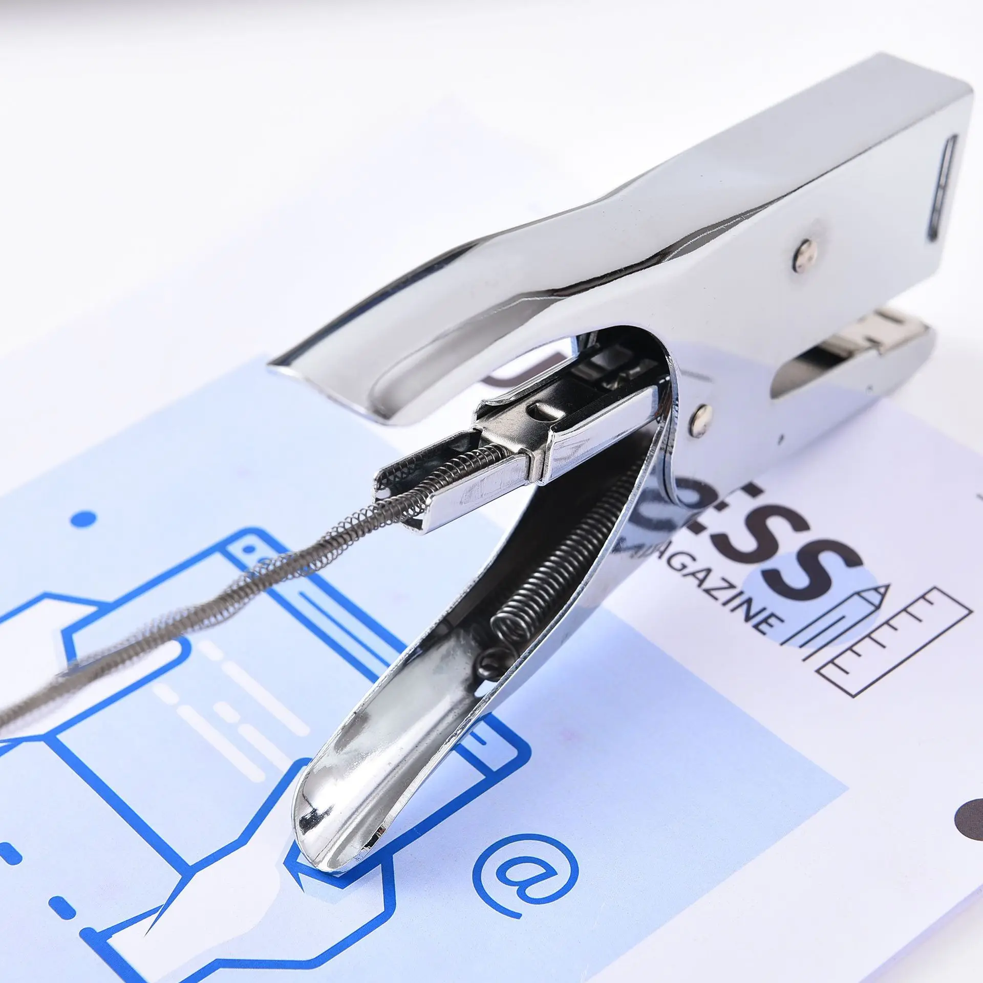 Factory Direct Supply Metal Handheld Stapler Multi-Functional Effort ...