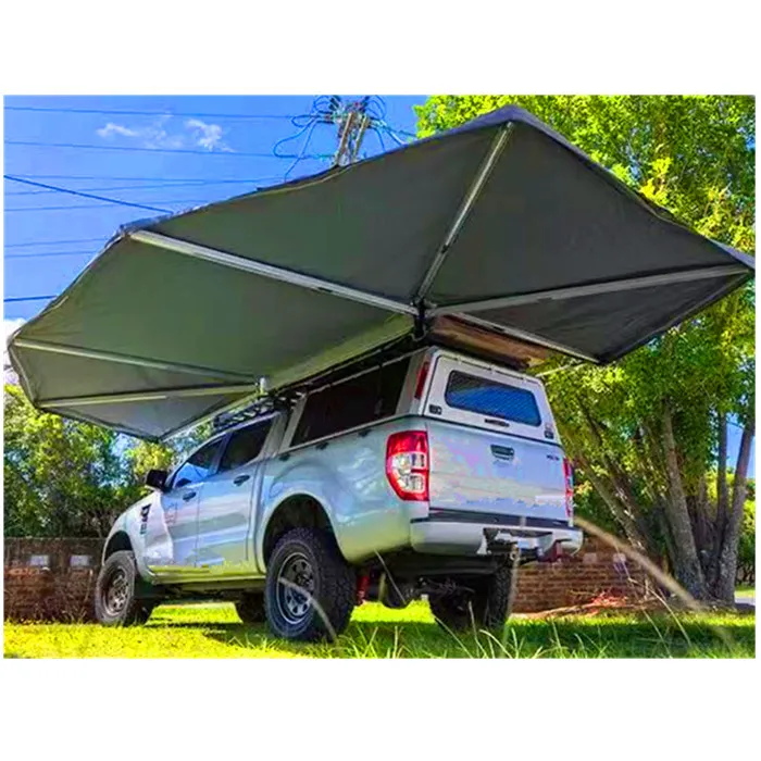 Car Side Foxwing 270 Degree Awning Fan Side Batwing Awning For Camping ...