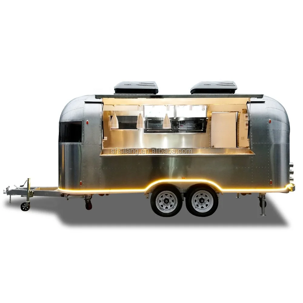 mobile food cart food trailer ice cream snacking mobile food truck details