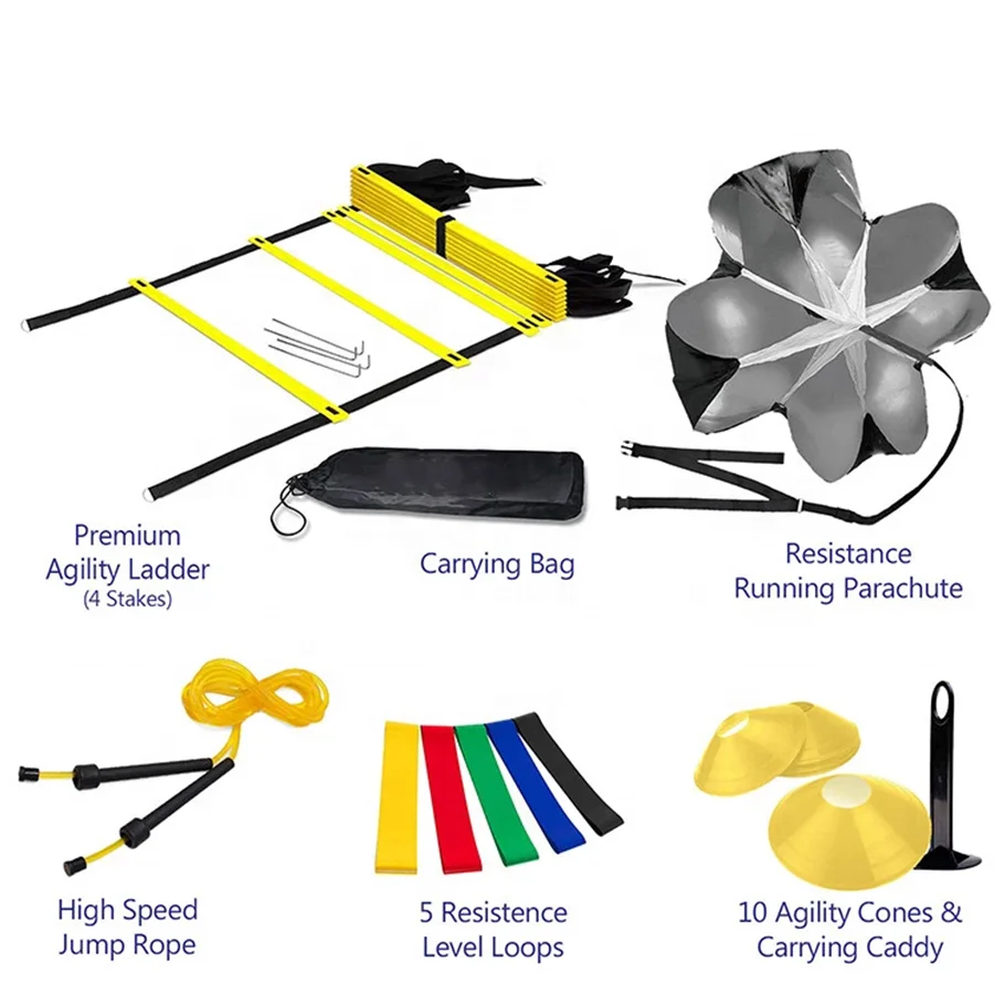 Custom Speed Soccer Football Agility Ladder Training Set