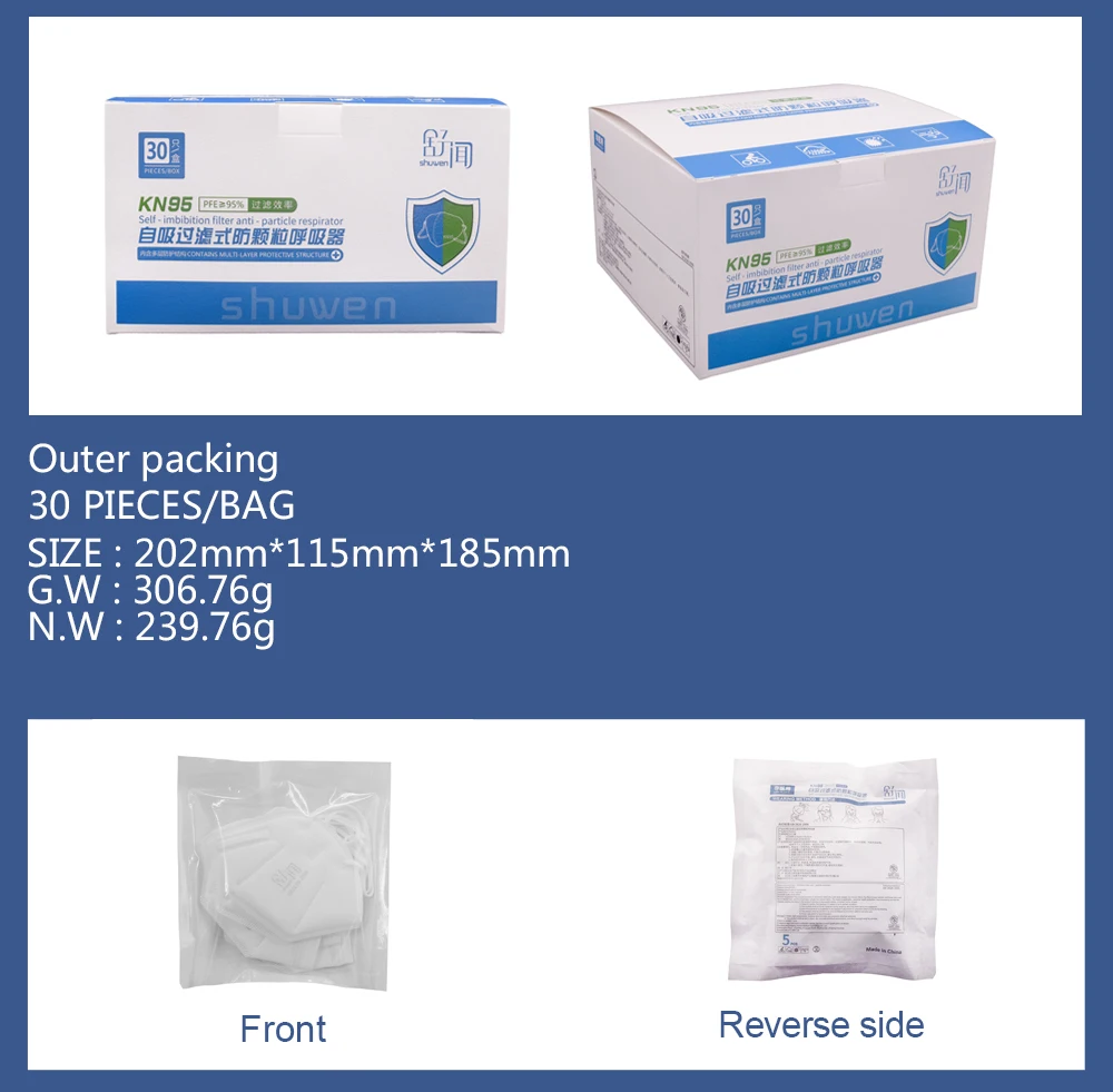 KN95 pollution nose safety nose disposable nose mask GB2626 - KingCare | KingCare.net