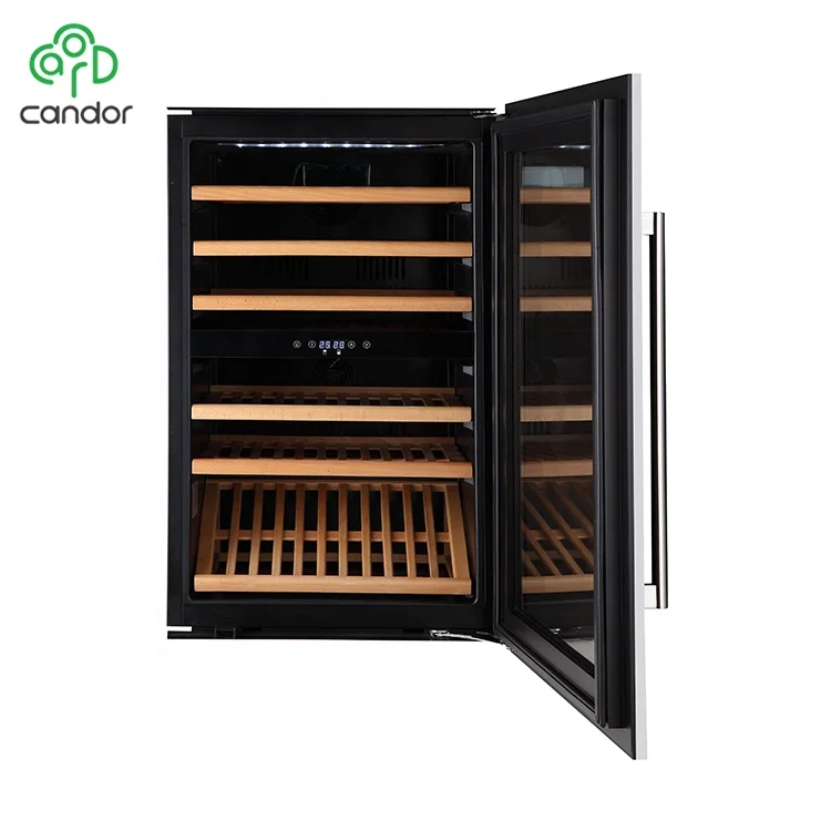Dual Temperature Zones Compressor Builtin Design Highend Wine Coolers