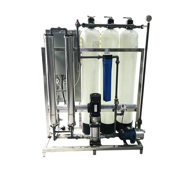 500l/hour Ro Pure Water Production Machine Raw Water Treatment