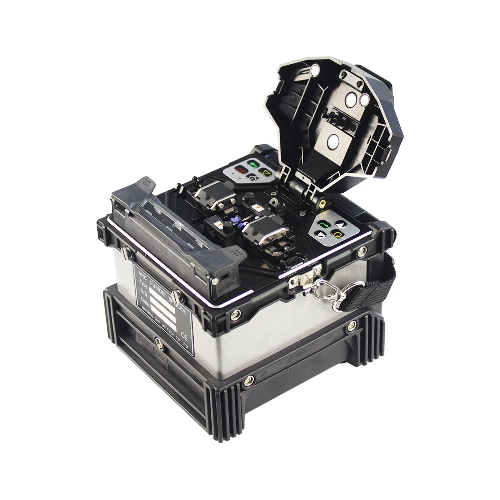 dvp765 教学光纤剪接机高精度便携式 ftth 手持光纤融合拼接机