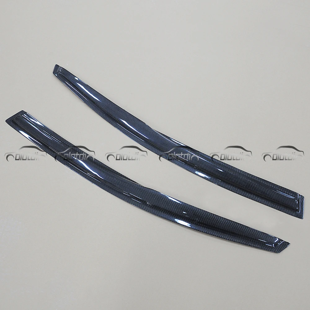 Carbon Fiber Window Visor Sun Rain Guard Shield Injection Door Visor For Honda Civic Type R 2009