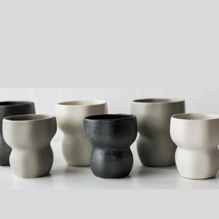 Wholesale Unique Matte Ceramic Empty Candle Jars For Candle Making Lovely Custom Color Candle