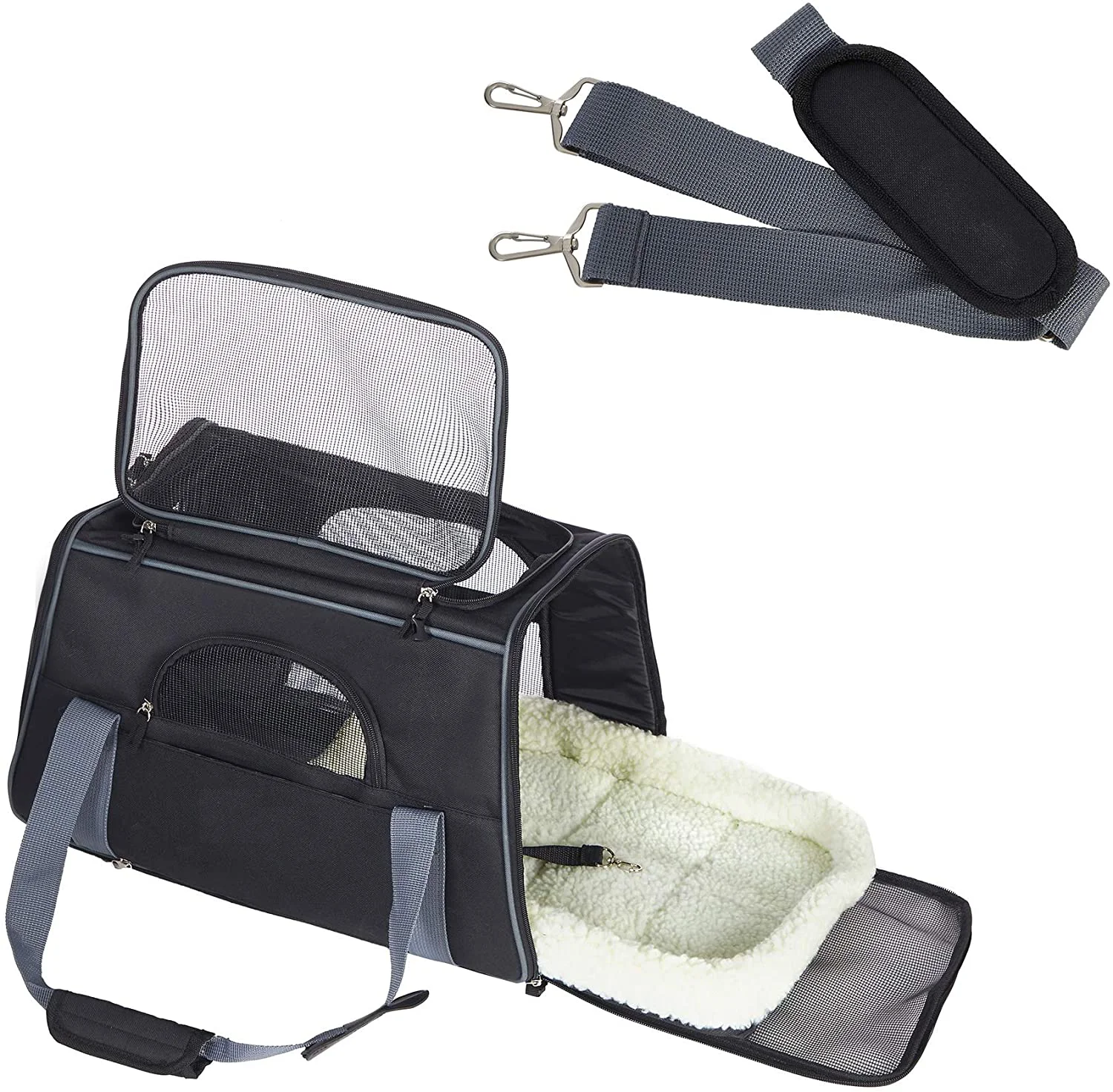 Classic Pet Hand Carry Bag Breathable Out Travel Cat Puppy Dog Portable