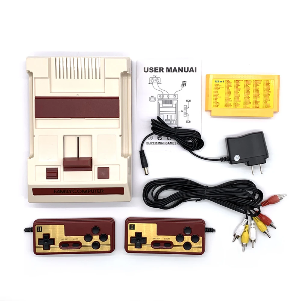 Mini Fc Compact Video Game Console 8 Bit Family Classic Tv Game Console