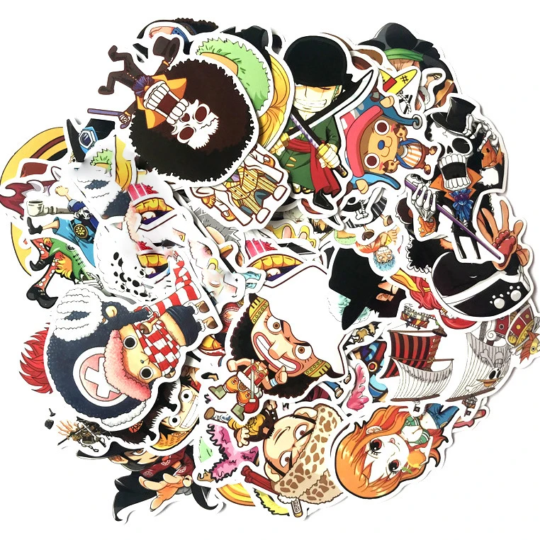 135 Unids Bolsa Anime Una Pieza Pirata Serpiente Luffy De Pvc Impermeable Skateboard Telefono Equipaje Guitarra Del Ordenador Portatil Del Coche Decoracion Buy Anime Una Pieza Mono D Luffy Roronoa Zoro Nami