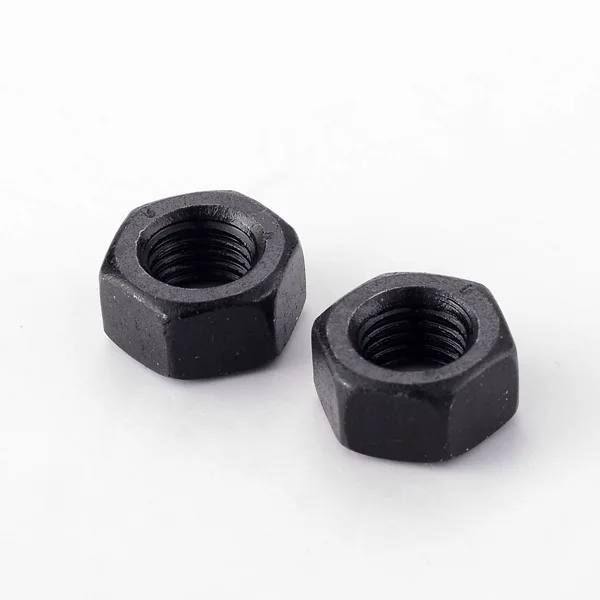 Outer Hexagonal Nut Black Hexagonal Nut Hexagon Head Bolt Nut Washer