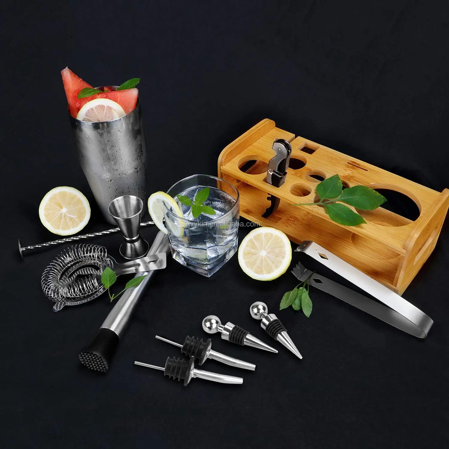 Stainless Steel Bartender Kit Premium Bartendering Tool For Home/bars