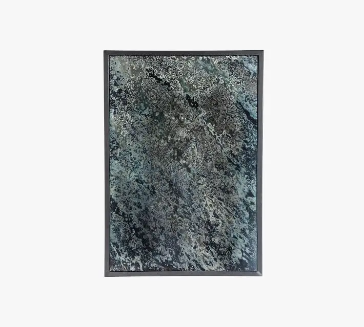 Decorative Acid Wash Floor Mirror Acid Wash Finished Featuring Iron