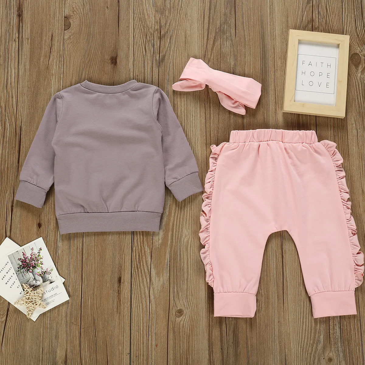 Spring Casual Children Clothing Sets Kids Clothing Sets Baby Girl ...