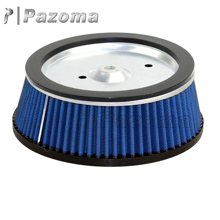 High Flow Motorcycle Air Cleaner Filters Round Tapered Air Filter For