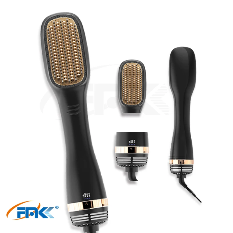 Private label salon hair styling tools ceramic hot air brush straightener comb.jpg