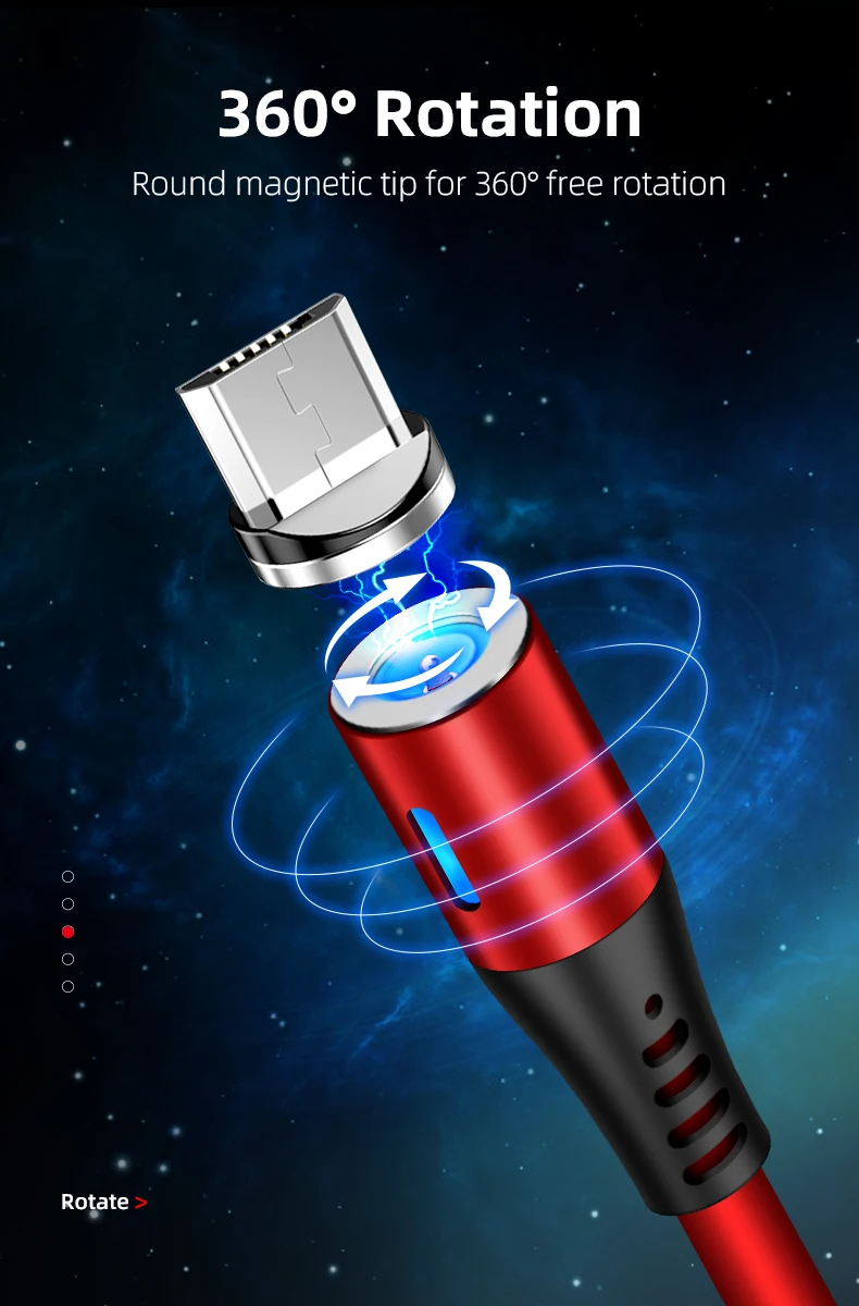 2020 new 3 in 1 magnetic charging cable true liquid silicone usb charger cable for all phone 1m 3ft - ANKUX.COM