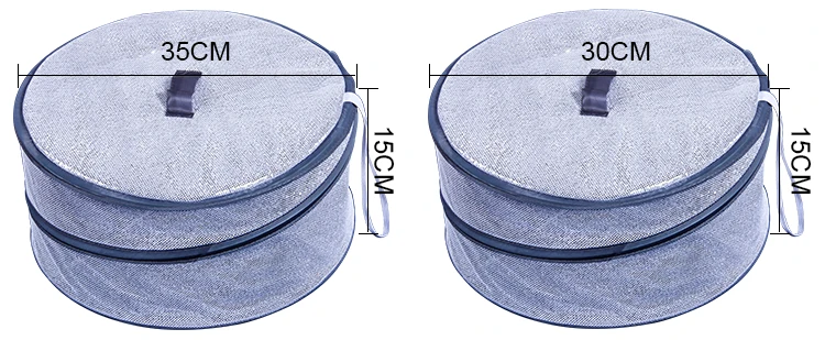 Outdoor or home kitchen foldable mesh tent food cover