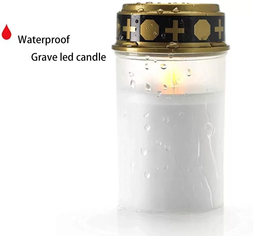 Newish Church Praying Outdoor Use Battery Operated Cemetery Religious