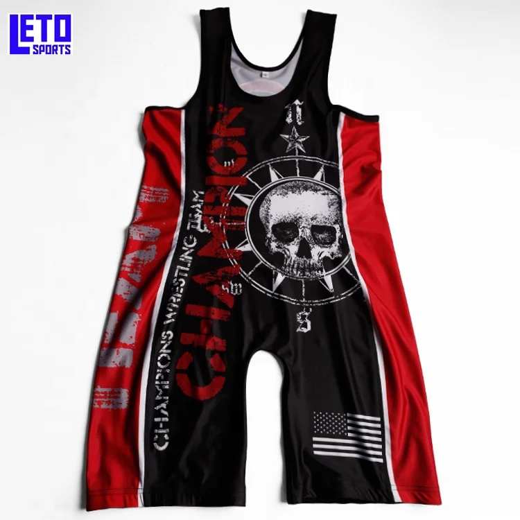 pro wrestling singlets